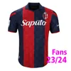 23-24 Bologna men's football jersey # 3 POSCH # 7 ORSOLINI # 10 KARLSSON # 19 FERGUSON home and away jersey