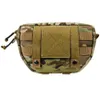 Tactical Vests 1050D Tactical Drop Bag Nylon Front Bag With Tactical Vest Tactical Vest Tactical Carrying Kit Molle 240315