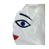 Комплекты бюстгальтеров MONNIK Латексный капюшон с заклепками и пряжками Маска с завязанными глазами и заглушкой для рта с застежкой-молнией Ручная работа Для Унисекс Боди Вечеринка Косплей