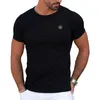 Chemises décontractées pour hommes Nouveaux hommes d'été T-shirt en cours d'exécution court Sle Gym Sports hommes chemise formation en plein air T-shirt haut Jogging loisirs respirant T-shirtC24315