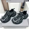 Dress Shoes 3xl Sneaker Designer shoes Women Men Trainers Black White Pink Leather Mesh Nylon Tess.s Gomma Sneakers Q240318