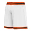 College Basketball Short Training Sport Kit Vêtements Jeunesse USA Nom personnalisé Numéro Survêtement pour femmes hommes noir blanc rose rouge 240306