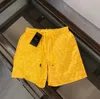 Shorts masculinos de verão, pedaços de gelo, secagem rápida, shorts de grife de praia