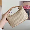 Torba 2x Kobiety słomy crossbody na bohemian małą letnią torebkę na drutach i torebkę wakatywne wakacje na plaży