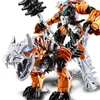 Transformatie speelgoed Robots Nieuwe 20CM Anime transformatie film speelgoed jongen cool plastic ABS auto Robot beeldjes tank Model vliegtuig oudere kinderen cadeau 2400315