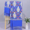 Lenços 2024 Pashmina xale Cashmere Mistura Mujer Bufanda Cachecol Quente Echarpes Bordado Flor Poncho Capa Grosso Lenço