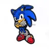 Peças de sapato acessórios encantos atacado memórias de infância jogo sonic dos desenhos animados tamanco acessórios de sapato pvc decoração fivela macio rubbe dhx90