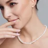 Cauuev Verbazingwekkende prijs AAAA hoge kwaliteit natuurlijke zoetwaterparel ketting voor vrouwen 3 kleuren8-9mm parel sieraden hangers gift 240305