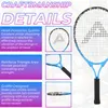 Tennisracket voor kinderen voor jongens, peuters Starterset 17-25 voor Junior met 420D nylon schouderbandtas 240313