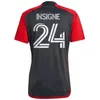 Toronto FC Soccer Jerseys 24-25 Mężczyźni 28 Petretta 21 Osorio 10 Bernardeschi 29 Kerr 24 Insigne 23 Servania 1 Johnson 47 Thompson 9 Akinola 25 Zestawy do koszuli piłkarskiej Owusu