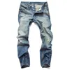 Casual Men Jeans Straight Cotton High Quality Denim Pants Retail Wholesale Pants Brand Plus Size 240314