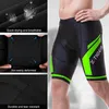 X-Tiger Men Rowers Shorts MTB szorki rowerowe MTB Letnie oddychające szorty rowerowe z Coolmax 5D żelowe rajstopy 240311