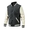 Hurtownia niestandardowa projektant Casual Baseball Jacket Letterman Coat Cotton Unisex Varsity Kurtki 73 S 63 S