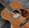 Custom OM limited all solid wood acoustic guitar cedar wood