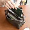 Torebki kosmetyczne rączka rąk Tote Lipstick toaletowa makijaż Organizator Travel Travel Portable Pasport Uchwyt uchwytu paszportowego