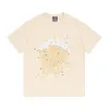 مصمم الرجال T Shirt Pink Young Thug Sp5der 5555555 Mans Women Quality Foaming Flash