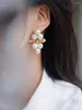 Boucles d'oreilles élégantes en perles pour femmes et filles, Vintage, mode Baroque exquise, bijoux classiques, cadeaux d'anniversaire
