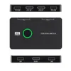 HD USB KVM -switch för 2 datorer som delar mustangentbordsskrivare till en HDTV Monitor Support 4K KVM Switcher Box Splitter Display Equipment