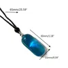 Pendant Necklaces Luminous Resin Necklace Fashion Jewelry Adjustable Handmade Jellyfish Birthday Gift For Women Men Drop Ship