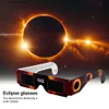 Güneş Gözlüğü Güneş Eclipse için Koruyucu Göz 10/30/50 PCS Zararlı UV Hafif H240316 için Güvenlik İzleme Bloğu