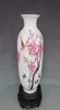 Peach Blossom Porcelain Porcelain Home Decoration Wax Gourd Vase Mandarin Duck under Lotus Flower Vase Mesa Dekoration9673428