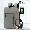 Sac à dos USB sac d'école pour ordinateur portable Anti-vol hommes pour 15.6 pouces ordinateur portable voyage sacs à dos hommes loisirs sacs à dos Mochila