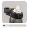 Garrafas de água 500ml Airup Drinkfles Sabor com vagens para Kid Pod Air Borraccia Starter Set e 0 Sugar Summer