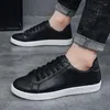 Skor 2024 31 Casual sneakers män för man andas canvas tenis platt vandring zapatillas hombre zapatos mujer