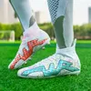 American Football Shoes Professional Soccer For Men High Top Antiskid Original Mens Turf Training Boots Kid