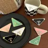 Headwear Hair Big Triangle Letter Hair Clips with Stamp Women Letters Barrettes Special Design Hair Accessories Multicolor