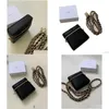 Aufbewahrungstaschen Designer Black Chain Bag Mini Change Lippenstift mit Verpackung Drop Lieferung Home Garden Housekeeping Organisation Otfnt