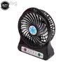 Electric Fans Mini Portable Handheld Fan Rechargeable USB with LED Light Desktop Air Cooler Outdoor Office Small 240316