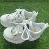 Geklede Schoenen Merk Designer Dames Platform Casual Buffalo Sneakers Lage Lichte 6 cm Zool Ademende Schoenen Outdoor Wit Tennis Veterschoenen Q240316