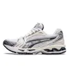 Designer Gel Kayano14 Y2K Sneakers che corre uomini donne allenatori casual vintage in pelle nere verde ossidiano crema grigio bianco argento bassa atletica sportiva da esterno scarpe sportive