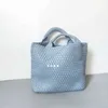 Designer Bottegs Arco Tote Venetas Borsa grande a due mani intrecciata con polso per madre e bambino Borsa fatta a mano con PU piccola 2024 Nuova edizione 44EE ZMU6