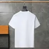 Designer-T-Shirt für Herren, Rundhals-Kurzarm-T-Shirt, neuer Sommer, lockeres und modisches Herren-Vielseitigkeits-Oversize-Elastik-Oberteil mit halben Ärmeln, lässiges T-Shirt