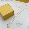 Wedding Jewelry Sets Luxury Diamond Ball Designer Gold Chain Necklaces Womens Studs Fashion Earrings Creative Clip Shape Men F Bangle With Box New Q240316