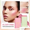 Blush MTI Utiliser Maquillage B Stick Solide Hydratant Ombre Lèvres Et Joues Ber Imperméable Pêche Crémeux Marque Ibcccndc Drop Livraison Santé B Dh9Zi