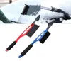 New 2in1 Car Ice Scraper Snow Remover Shovel Brush Window Windscreen Windshield Deicing Cleaning Scraping Tool New Arrive Car4500849