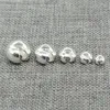 Pietre preziose sciolte 20 pezzi di perline di copertura a crimpare in argento sterling 925 2,5 mm 3 mm 4 mm 5 mm 6 mm per collana braccialetto