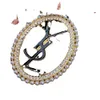 T Broschen T Marke Sier plattierte Brosche Golddesigner Kristall Perlen Frauen Anzug Kleidung Pin Party Modeaccessoires Schmuck GG Es GG