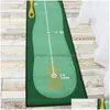 Tappeti Grande Pratica di Golf Tappeto Zerbino Putter Putting Green Coperta Office4288083 Consegna di Goccia Casa Giardino Tessili Dht0Y