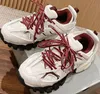 Aangepaste luxe designer schoenen Track and Field 3.0 Sneakers Man-platform Casual wit zwart net nylon bedrukt lederen liefdes sportschoenen triple s riemen 36-45 Z1