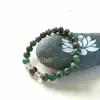 Strand WMB39924 African Turquoise Bracelet Natural Healing Jewelry Boho Style Yoga Gift Boutique Mala Inspired