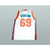 Personalizado qualquer nome qualquer equipe DOWNTOWN FUNKY STUFF MALONE 69 FLINT TROPICS SEMI PRO TEAM BASKETBALL JERSEY Todos costurados Tamanho S M L XL XXL 3XL 4XL 5XL 6XL Qualidade superior