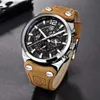 Other Watches BENYAR Mens es Top Luxury Chronograph Sport Mens es Fashion Brand Waterproof Military Relogio Masculino BY-5112M Y240316