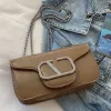 Designerka torba na ramię damska marka skórzana moda crossbody torebka kwadratowa torba Projektowanie Travel Crossbody Portfel ręki na ramię