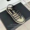 Casual Shoes 2024 Early Spring Women's Sandals Fashion Leather Metal Chain Twine Flat Heel Cool And Comfortable