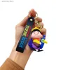 Keychains Lanyards Cartoon Anime Movie Up Pendant Keychain Car Key Chain Key Ring Keyring Phone Bag Ornament Jewelry Kids Gifts Y240316