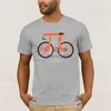 Hommes t-shirts été hommes chemise drôle Pi Cycle vélo maths robe tendance de la mode